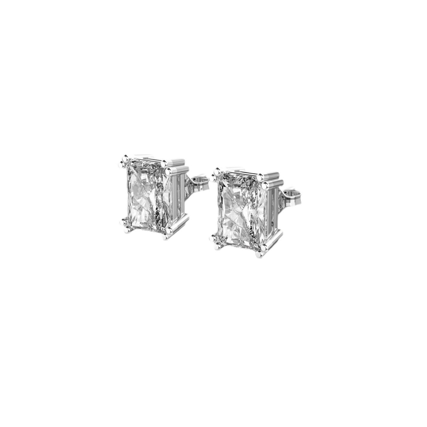 3.00 TW Radiant Diamond Studs