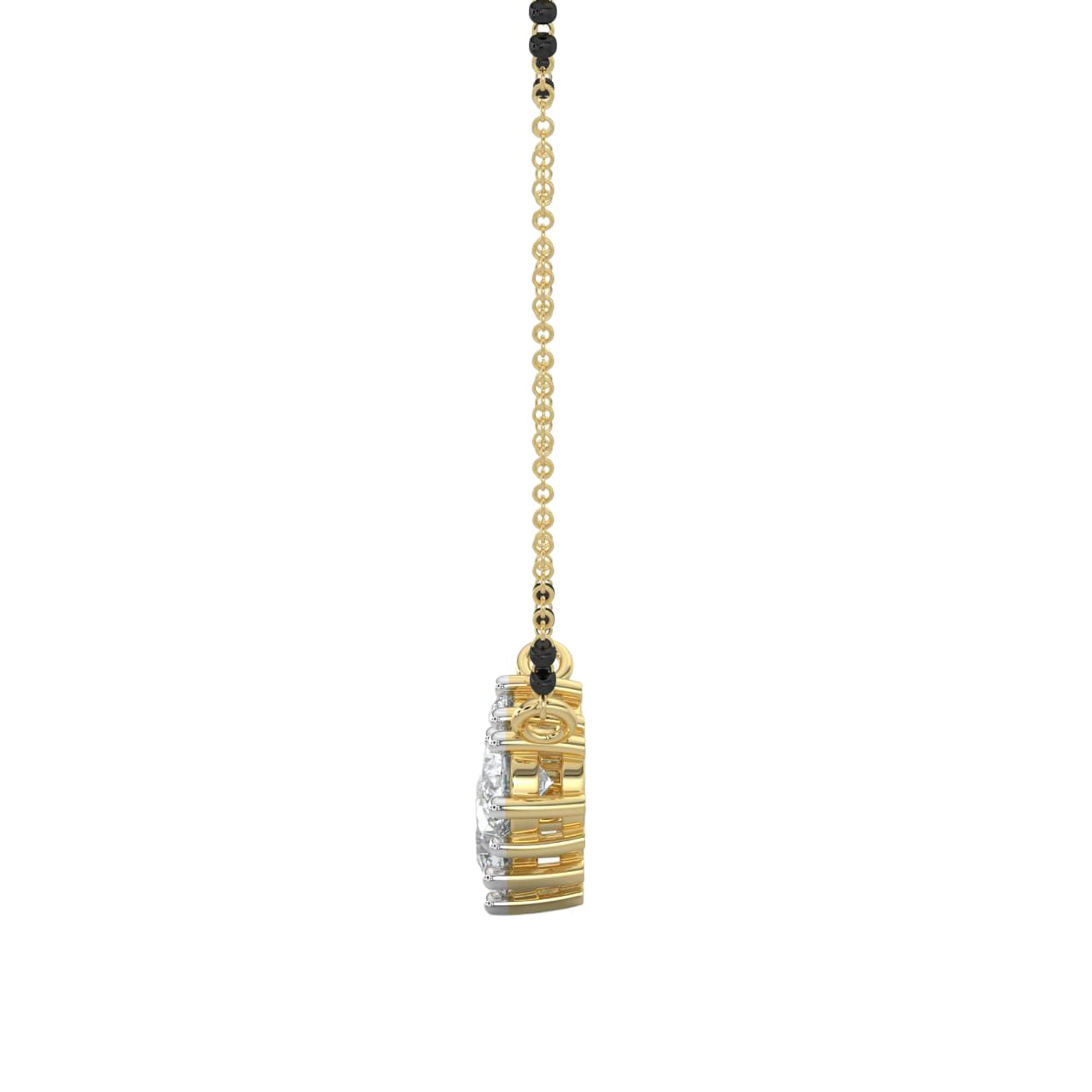 1.86 TW 1.03 CTS Diamond Mangalsutra
