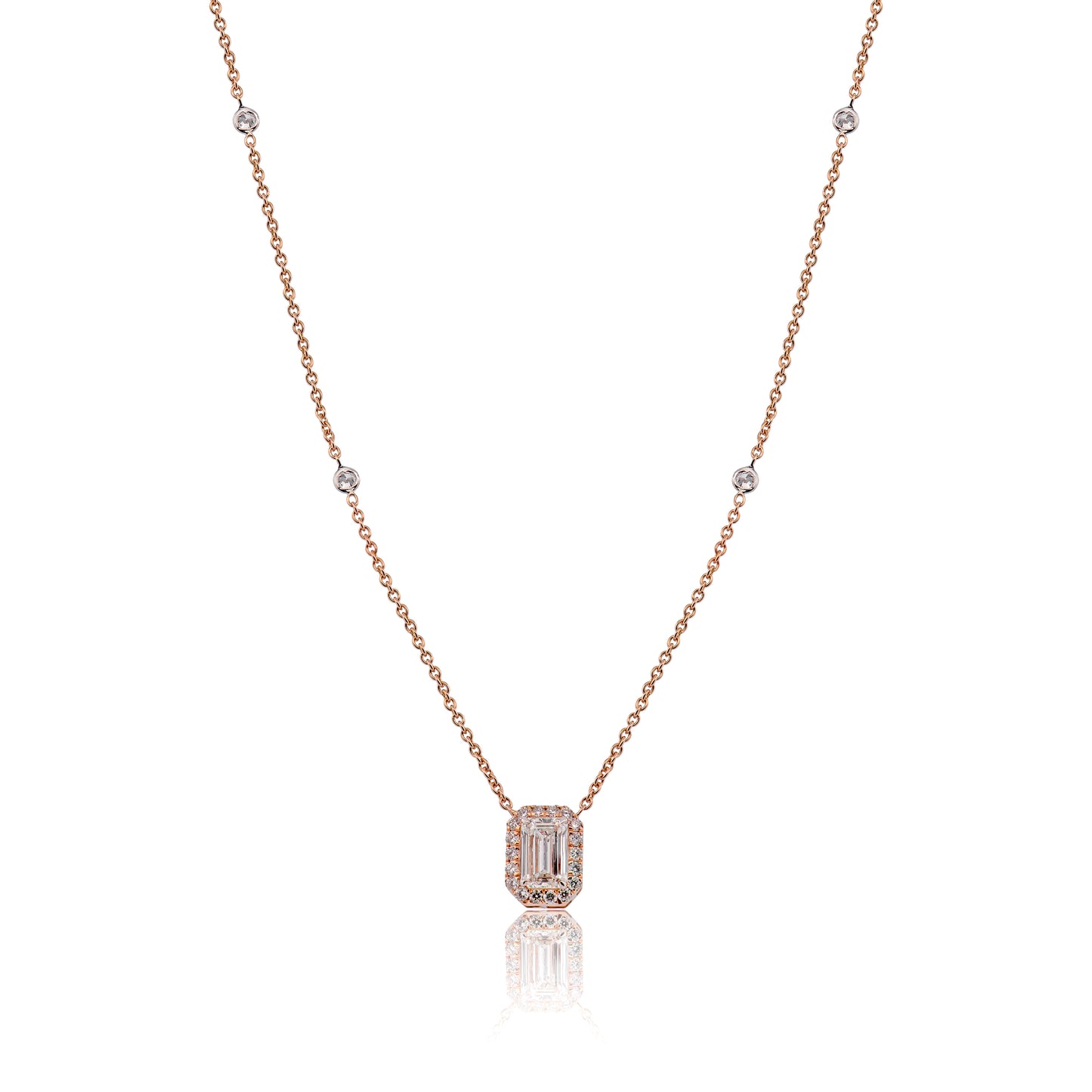 1.48 TW 1.01 CTS Diamond Pendant