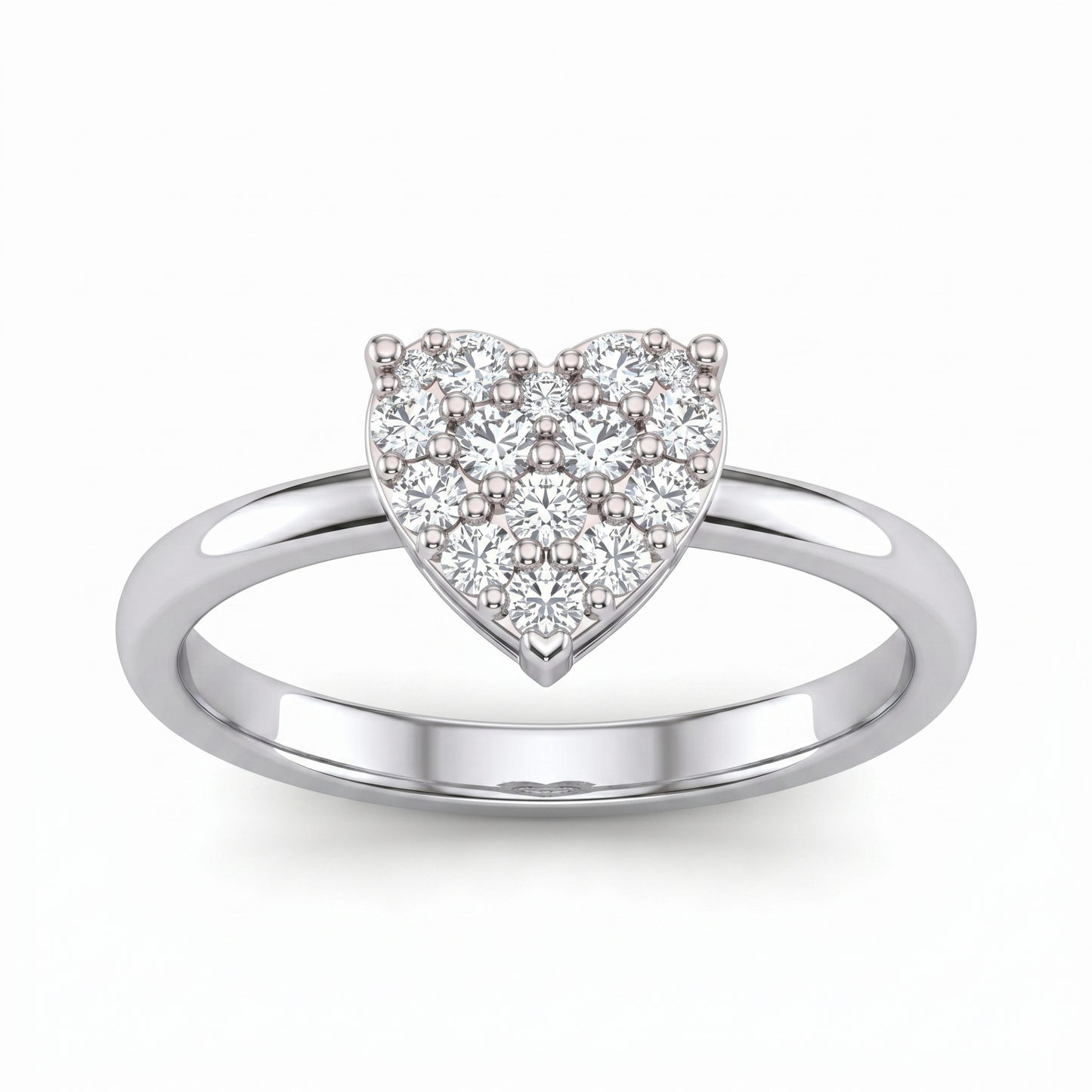 Heart Diamond Ring