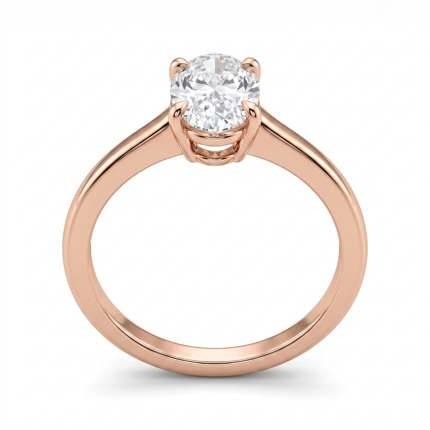 Avery Solitaire Diamond Ring