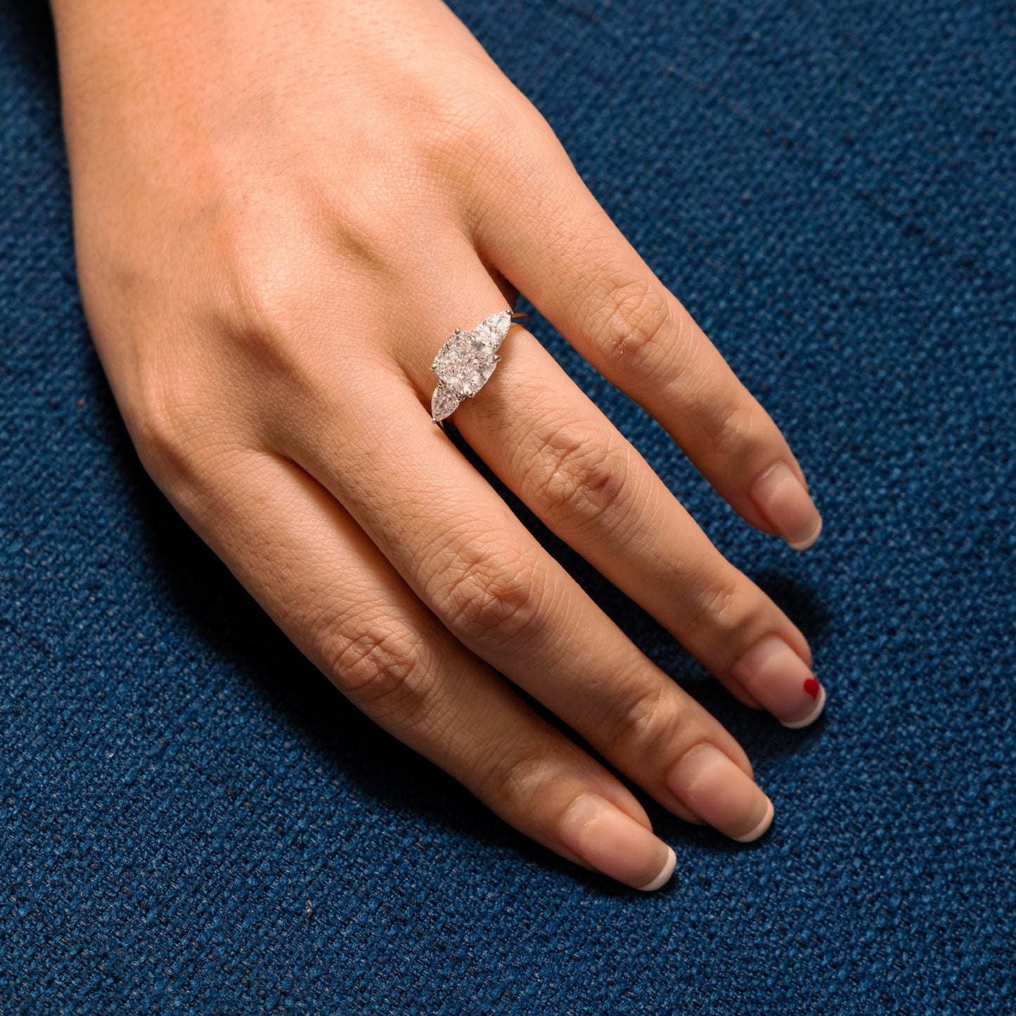 3.32 TW 2.50 CTS Diamond Ring