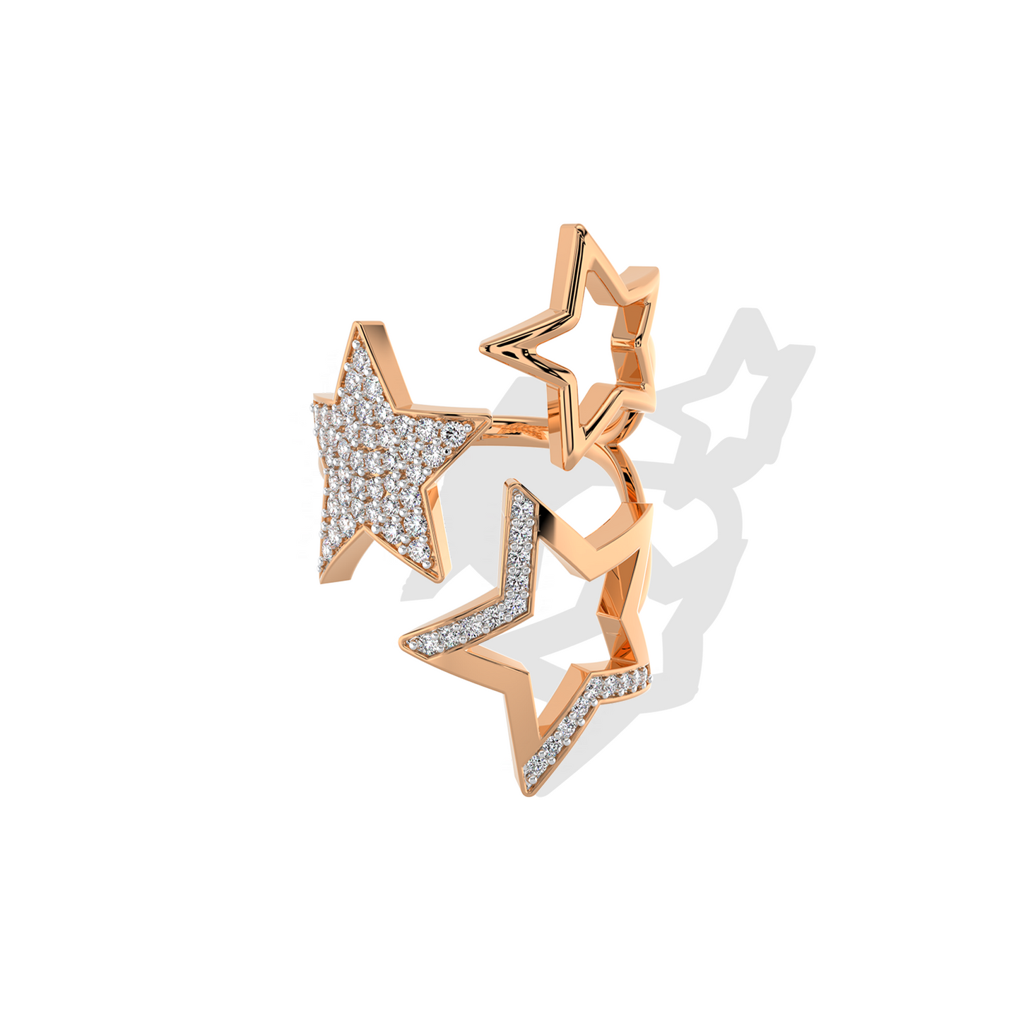 0.50 TW Star Diamond Ring