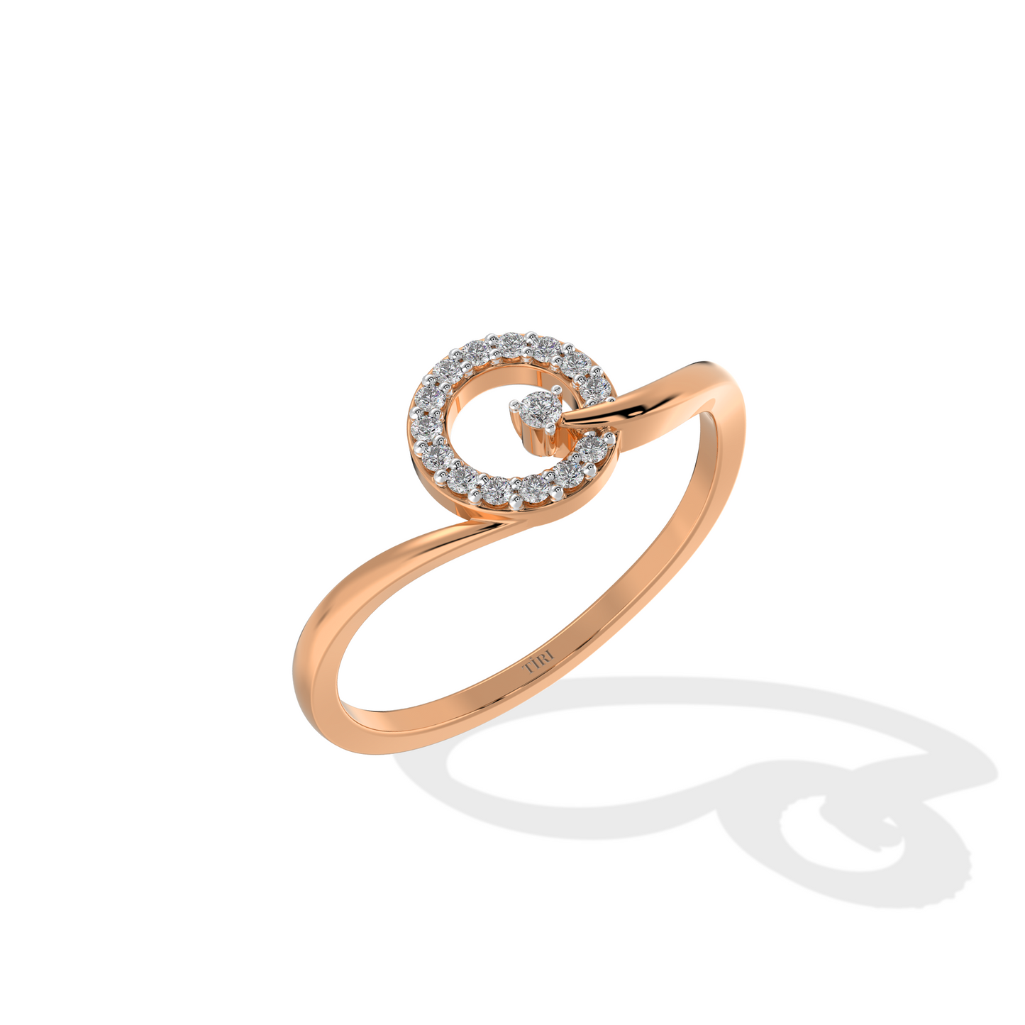 Infinity Node Diamond Ring