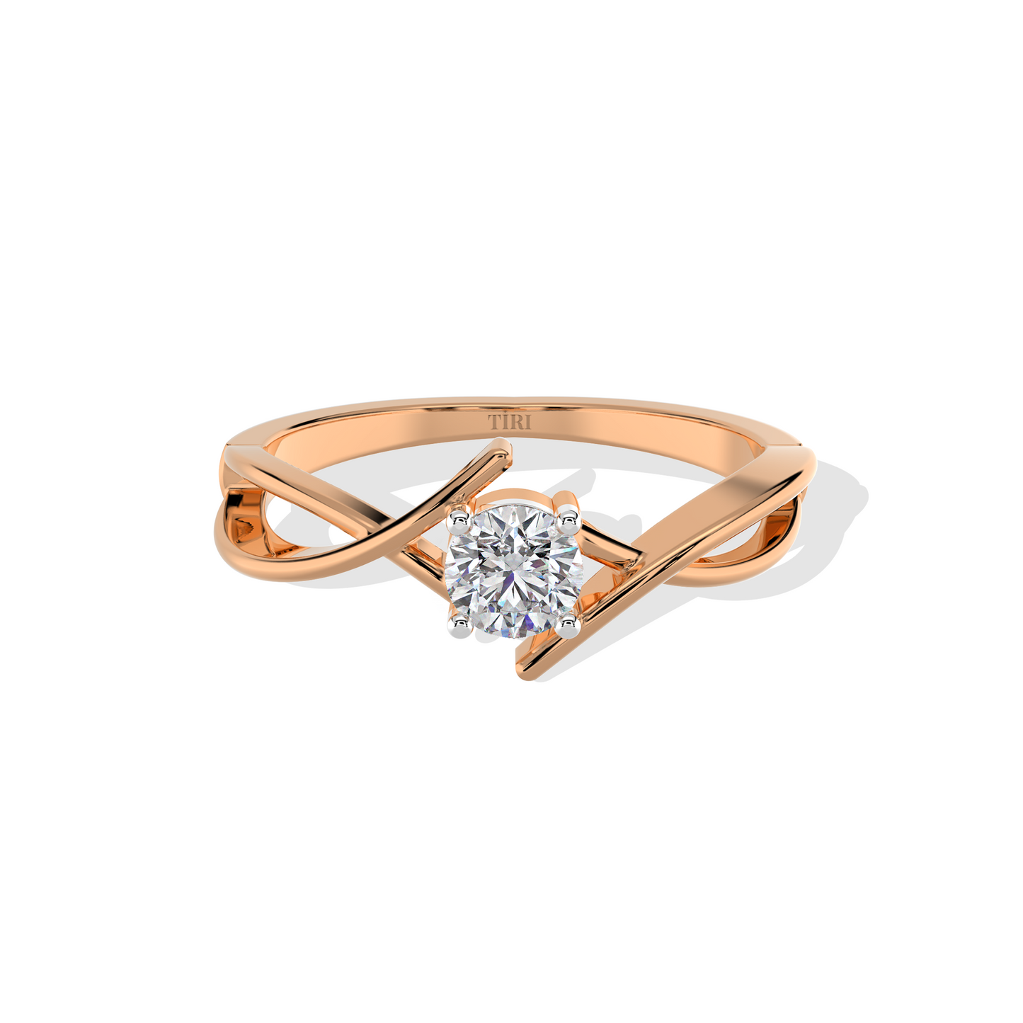 0.23 TW Round Diamond Ring