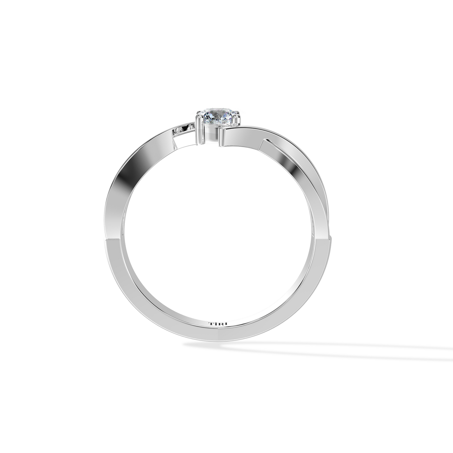 0.23 TW Round Diamond Ring