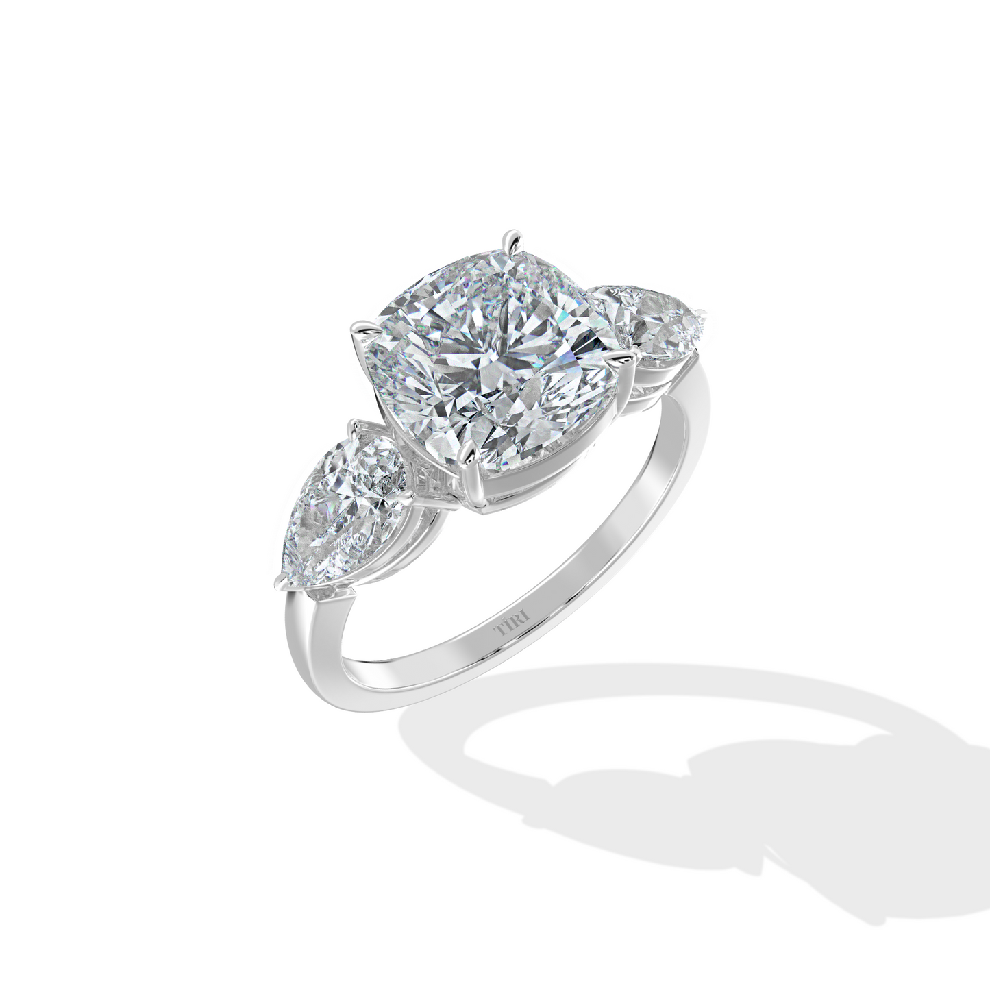 3.32 TW 2.50 CTS Diamond Ring