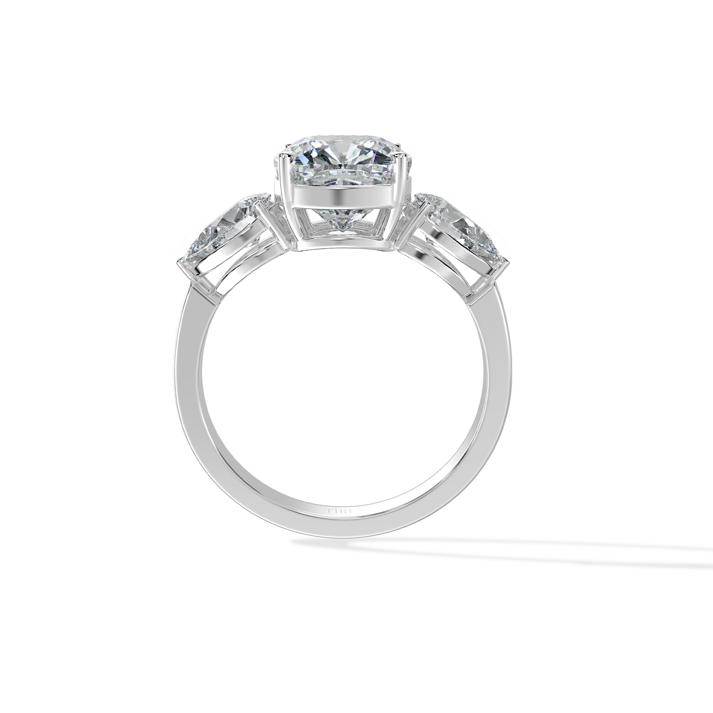 3.32 TW 2.50 CTS Diamond Ring