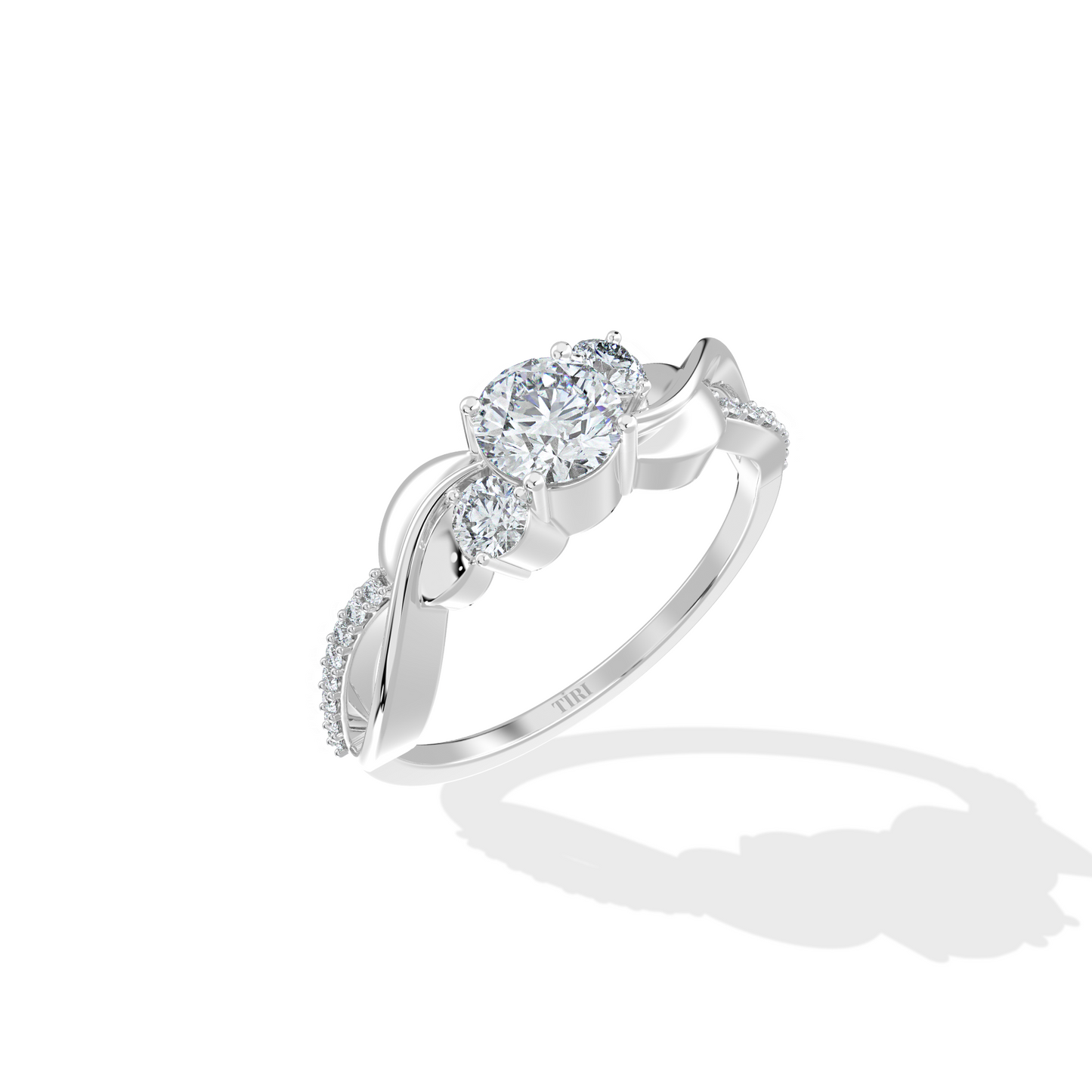 0.75 TW Round Diamond Ring