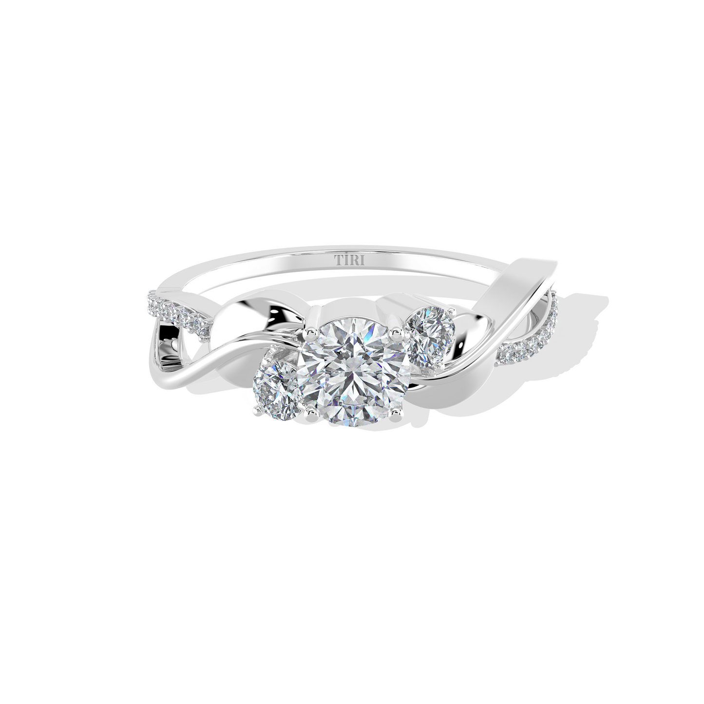0.75 TW Round Diamond Ring