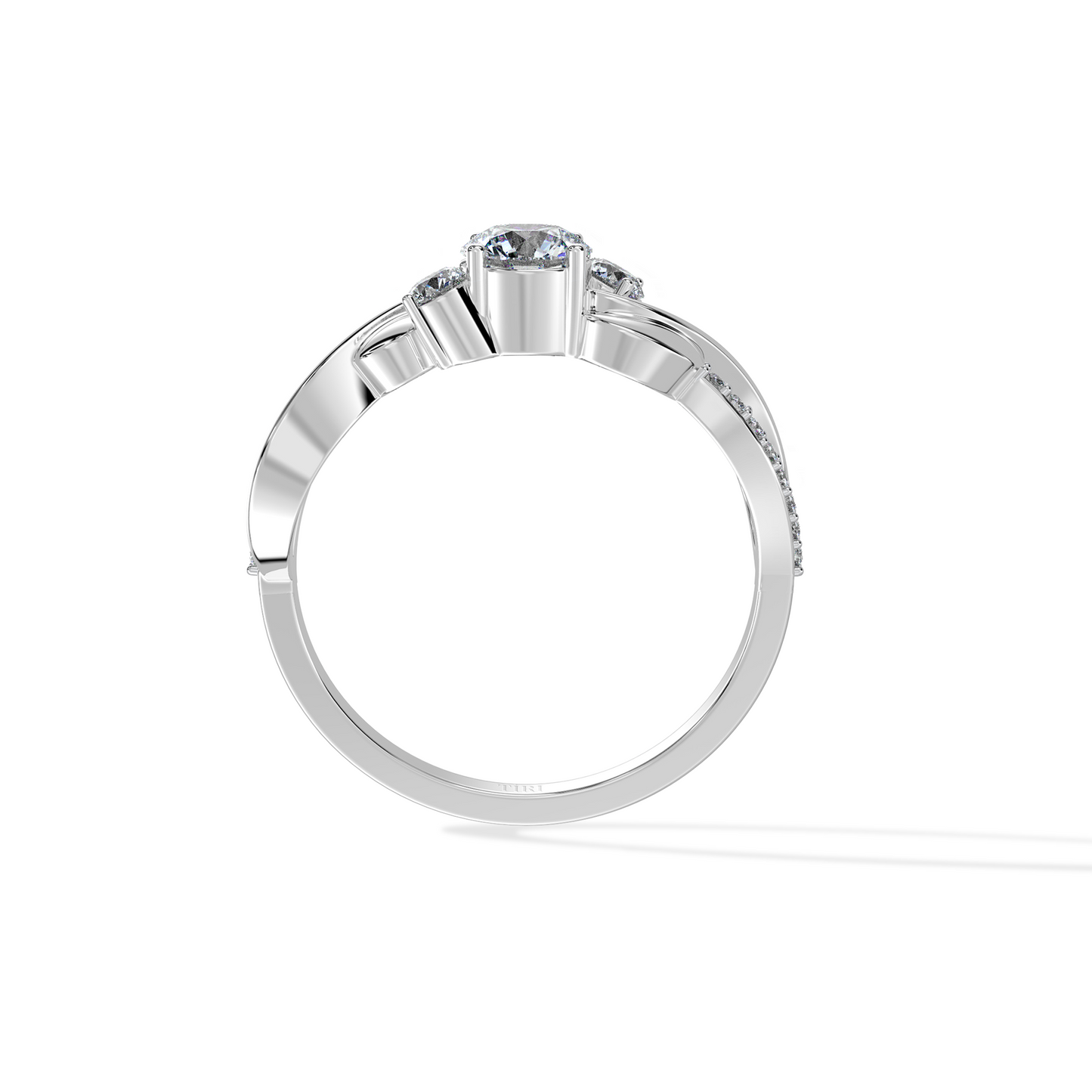 0.75 TW Round Diamond Ring