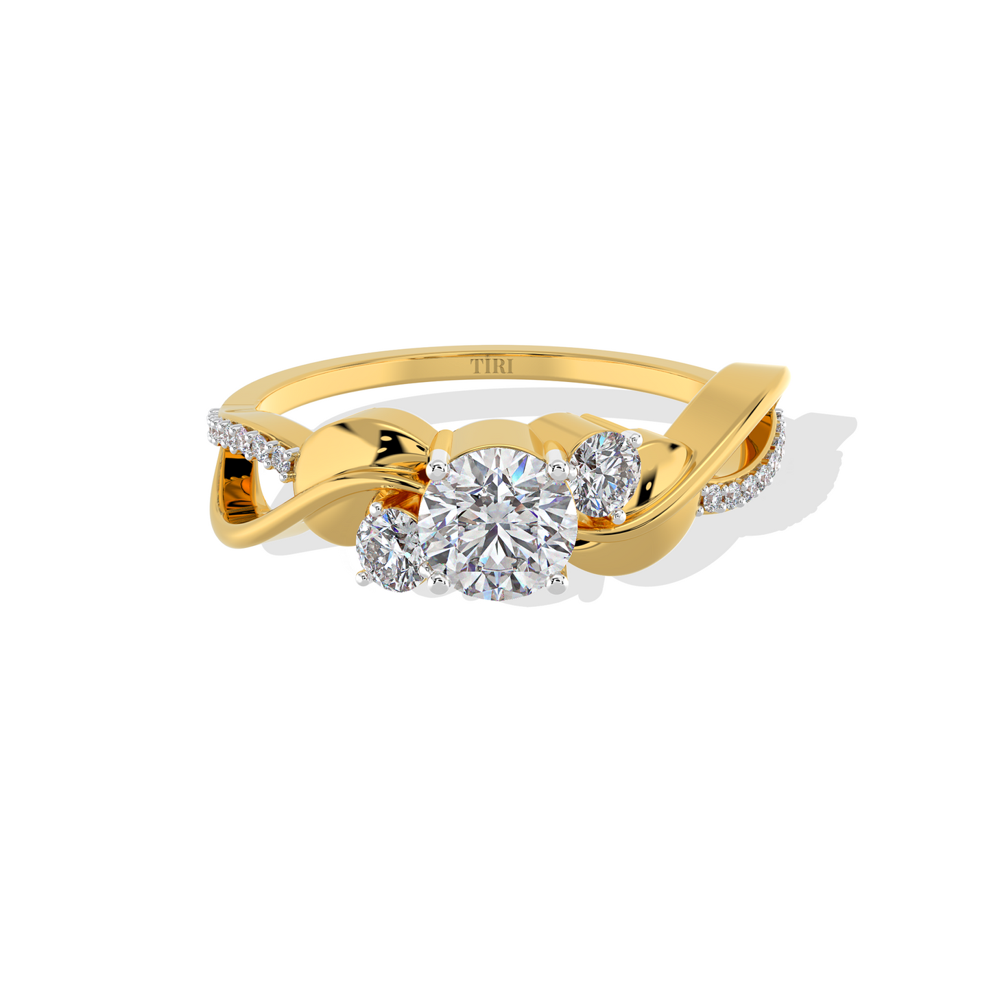 0.75 TW Round Diamond Ring