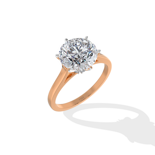 Classic Round Diamond Ring