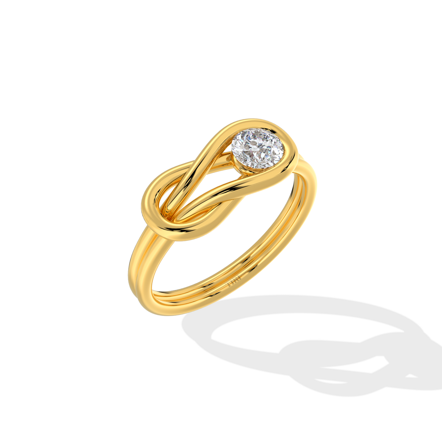 Infinite Knot Ring