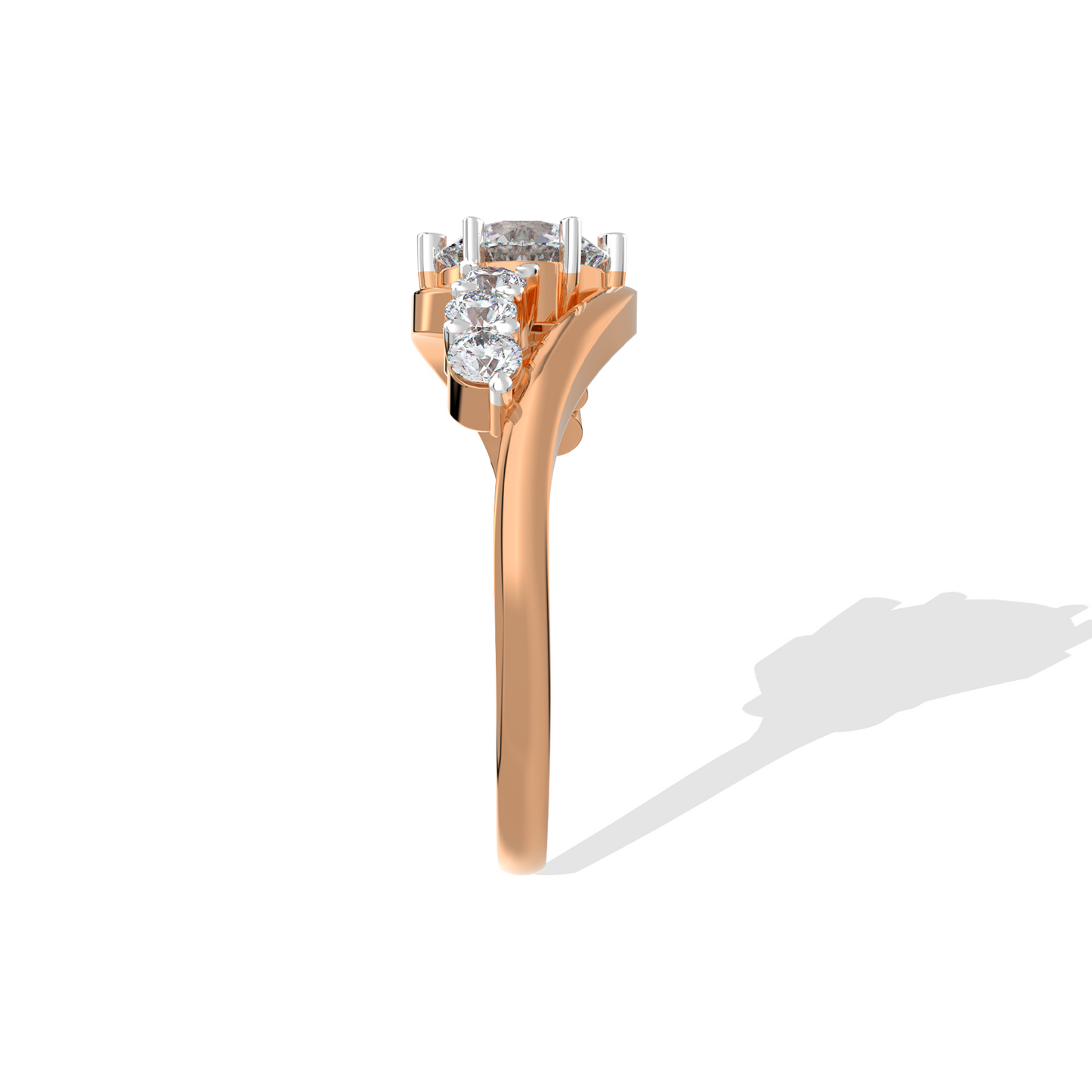 1.05 TW Round Diamond Ring