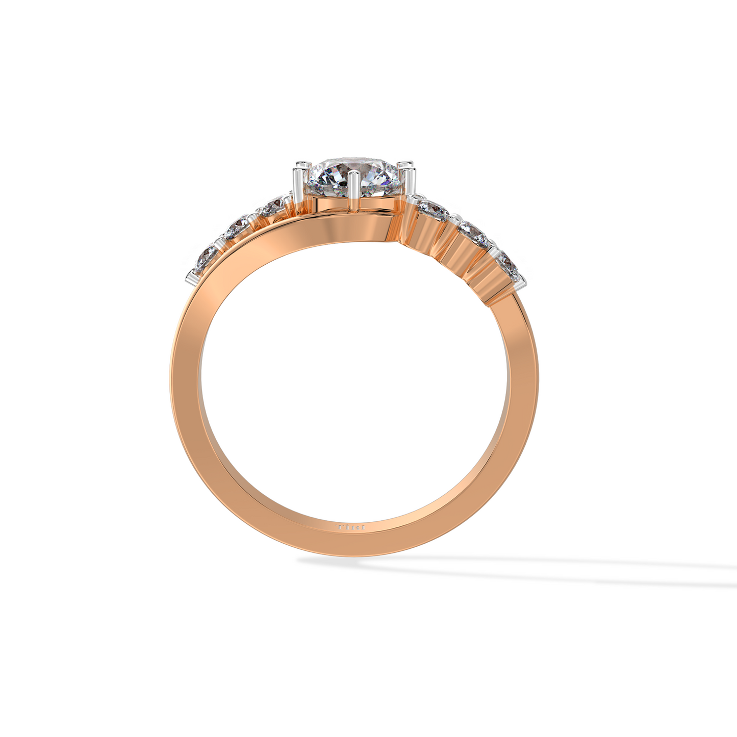 1.05 TW Round Diamond Ring