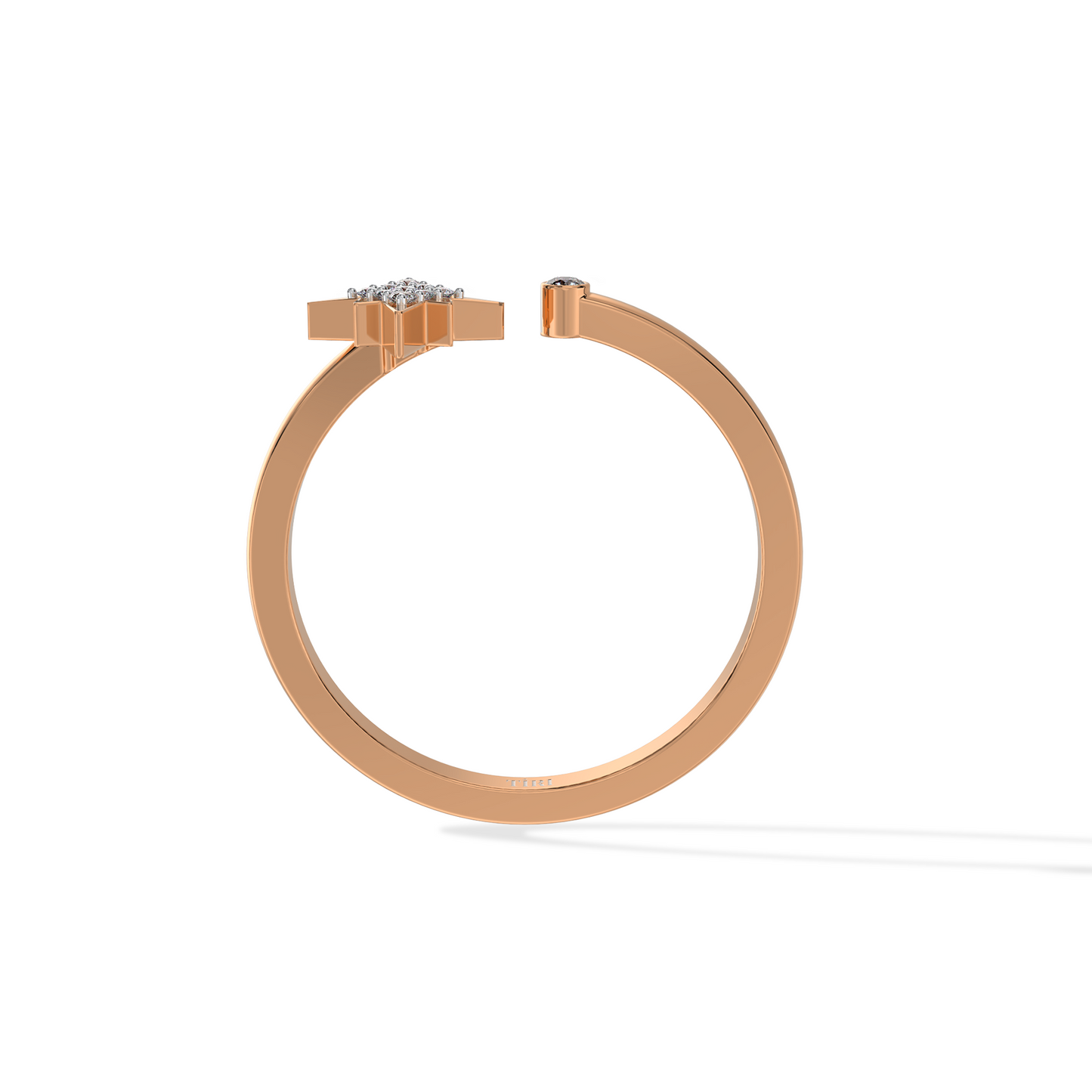 0.35 TW Star Diamond Ring