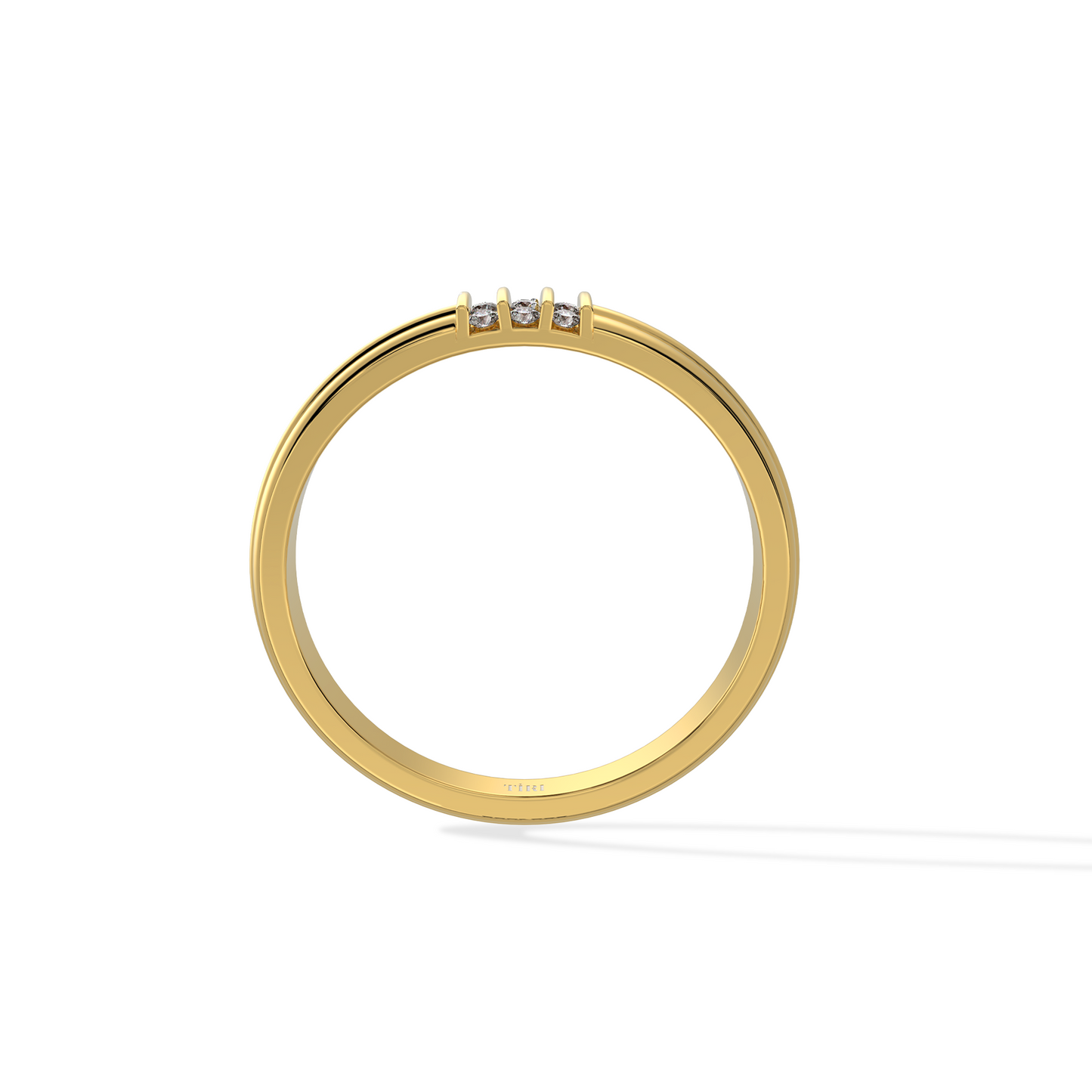0.20 TW Round Diamond Ring