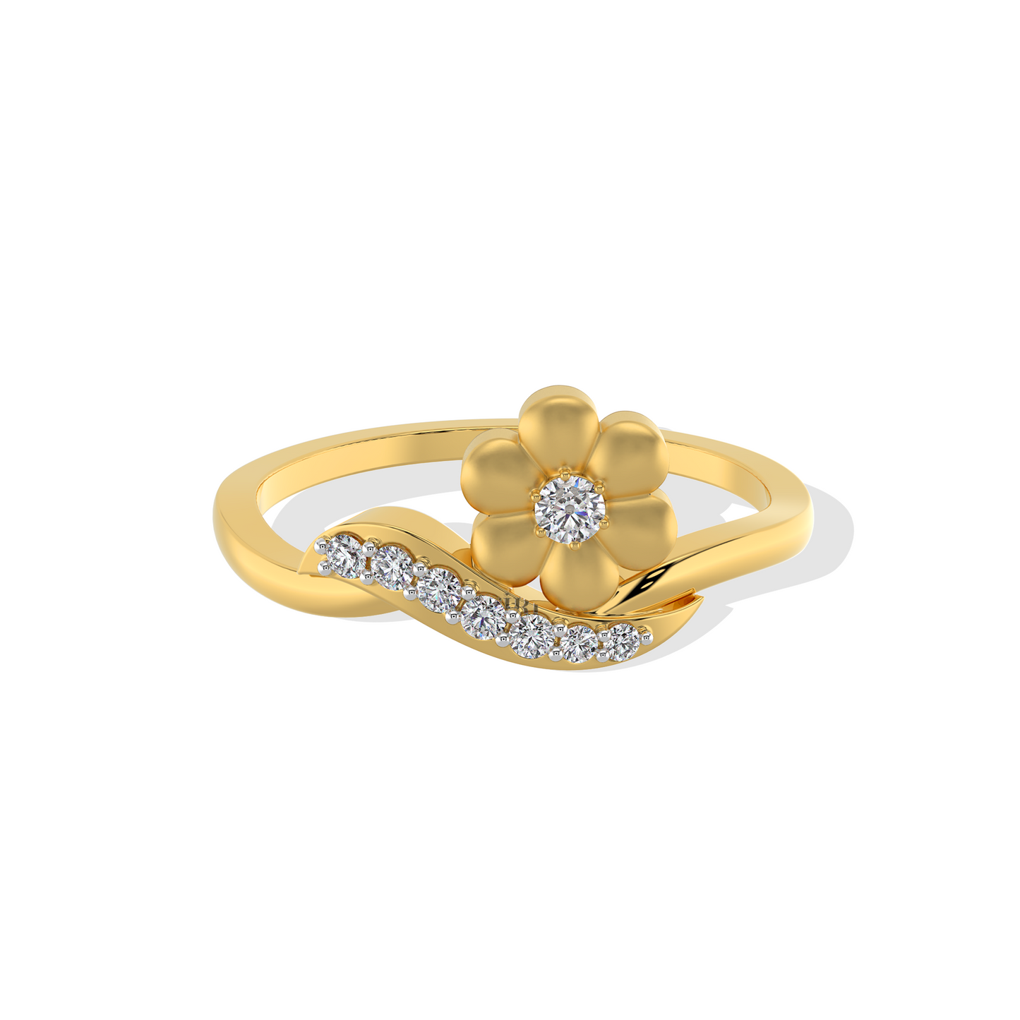 0.35 TW Round Diamond RIng