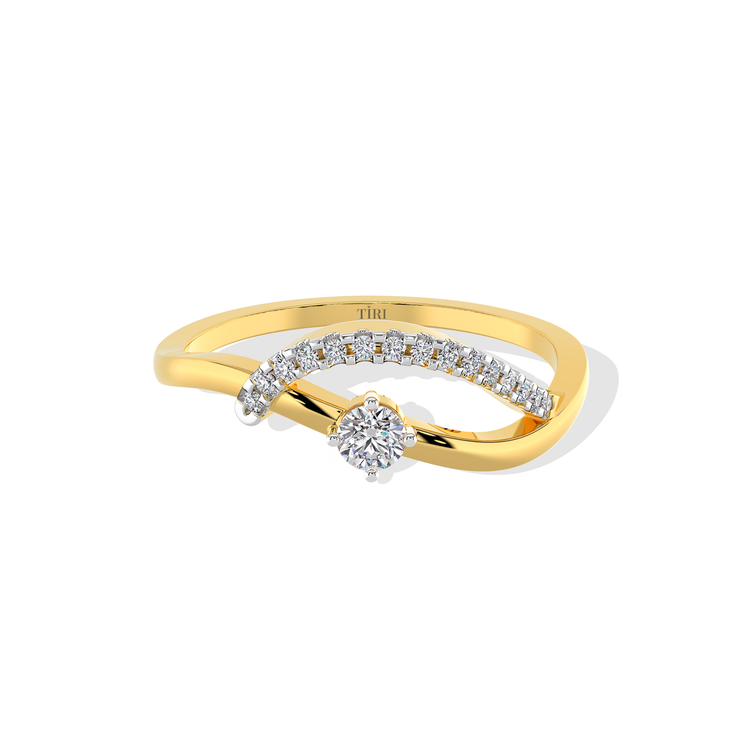 0.48 TW Round Diamond Ring