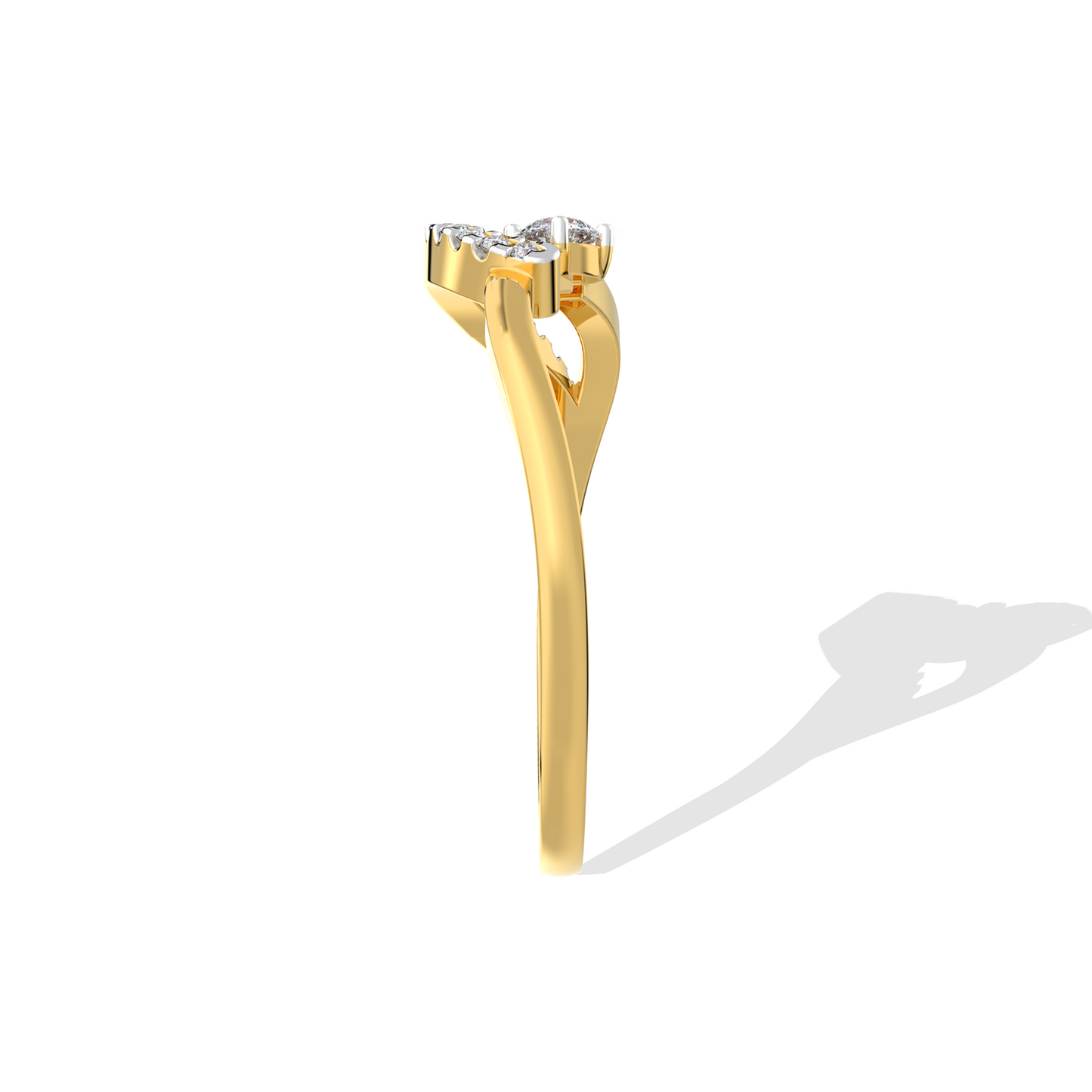 0.48 TW Round Diamond Ring