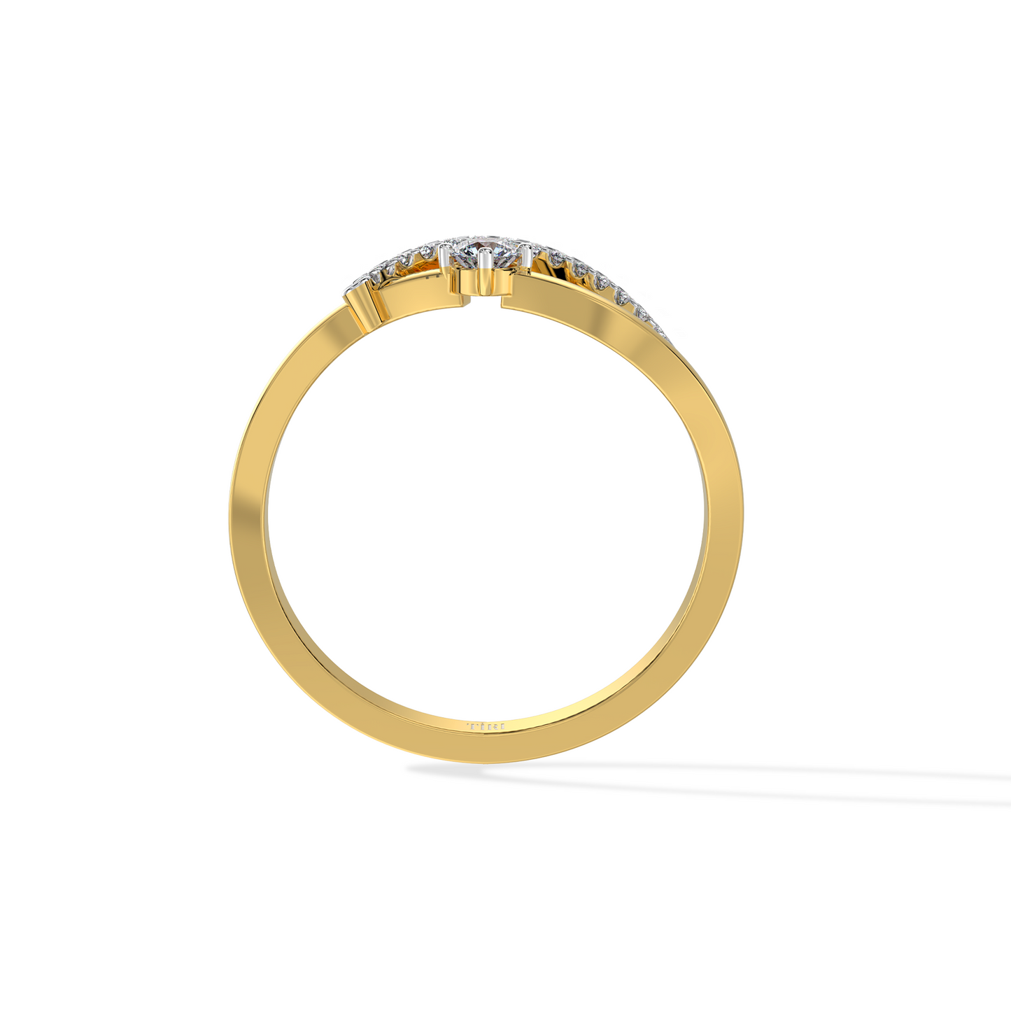 0.48 TW Round Diamond Ring