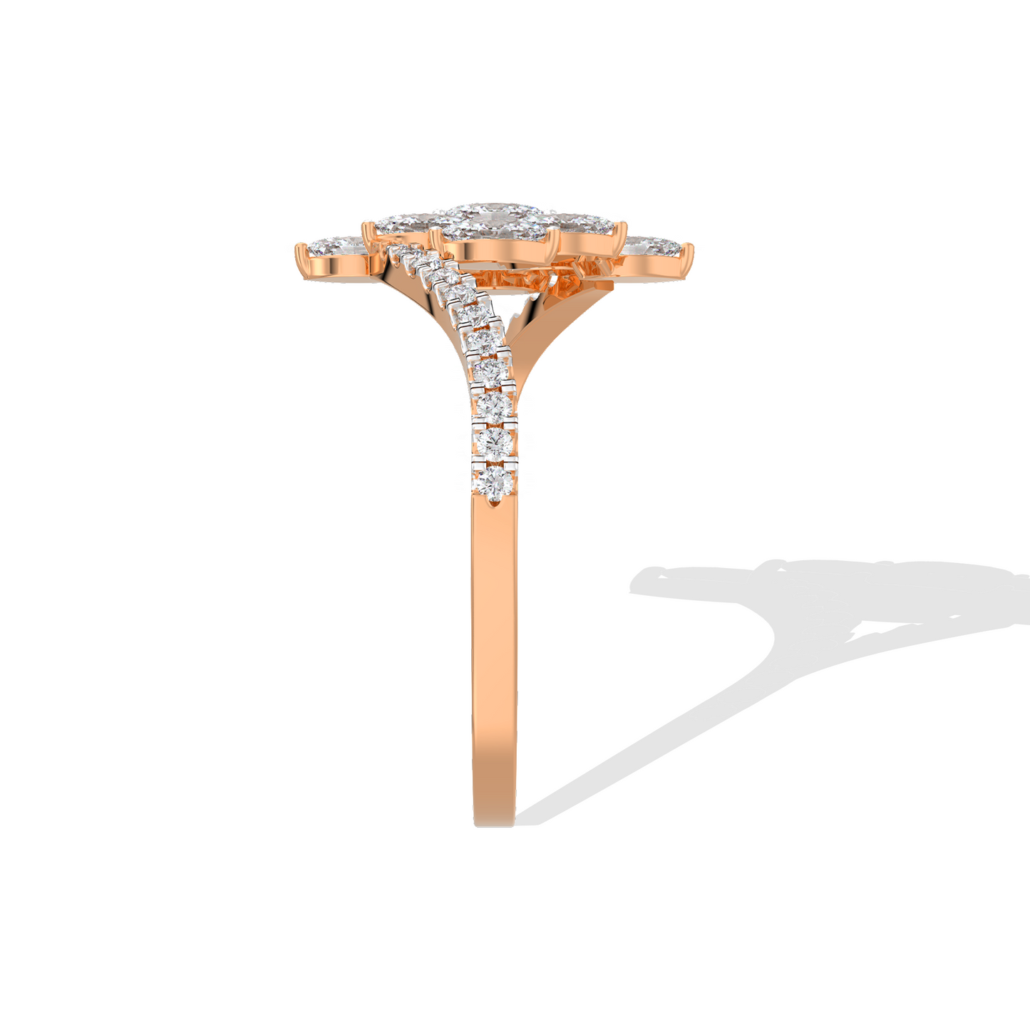 1.55 TW Marquise Diamond Ring