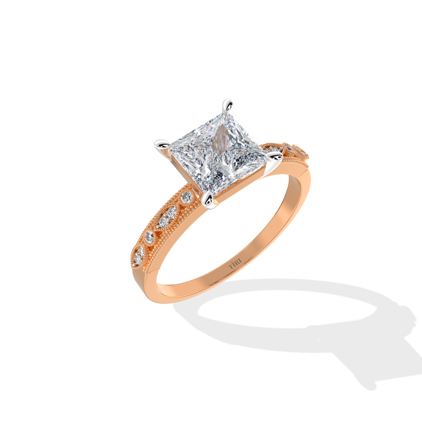 2.15 TW Princess Diamond Ring
