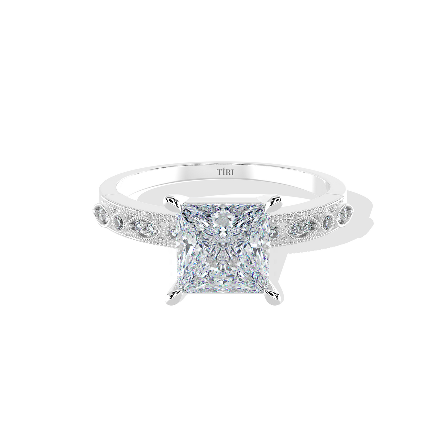 2.15 TW Princess Diamond Ring