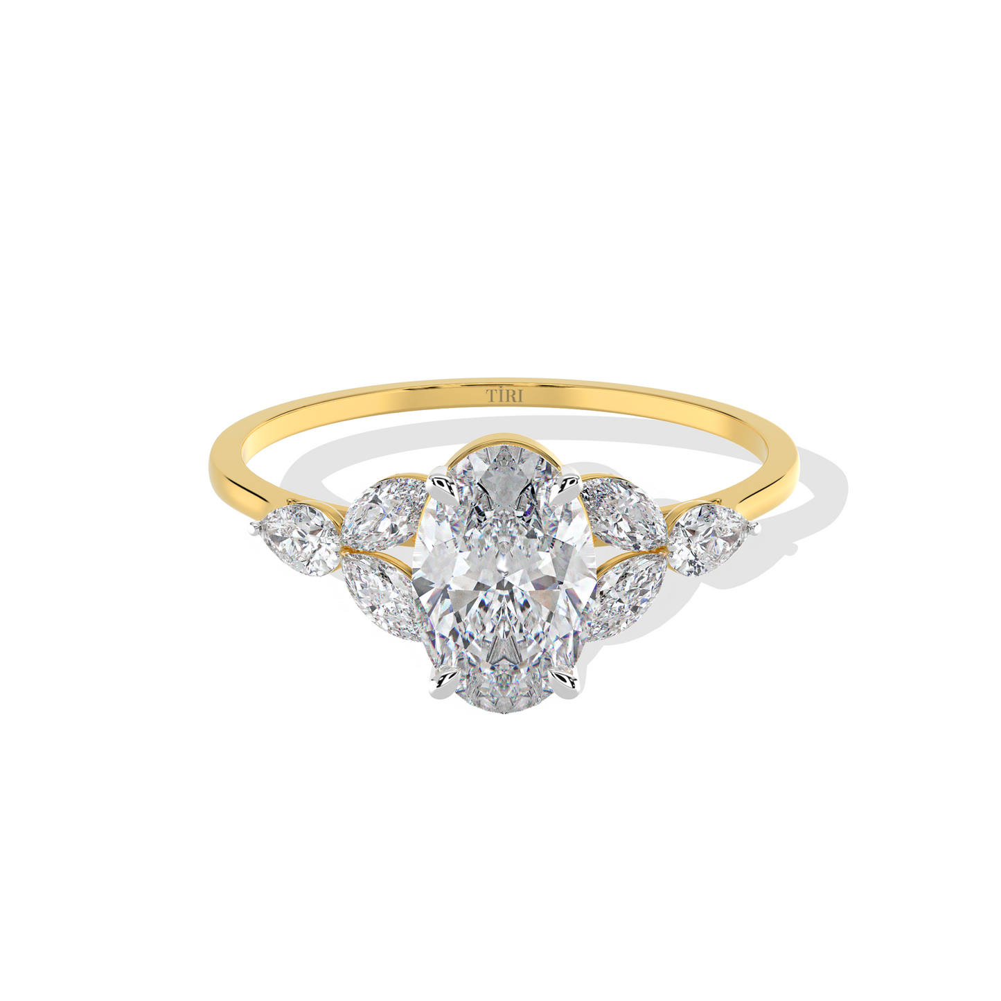 1.20 TW Oval Diamond Ring