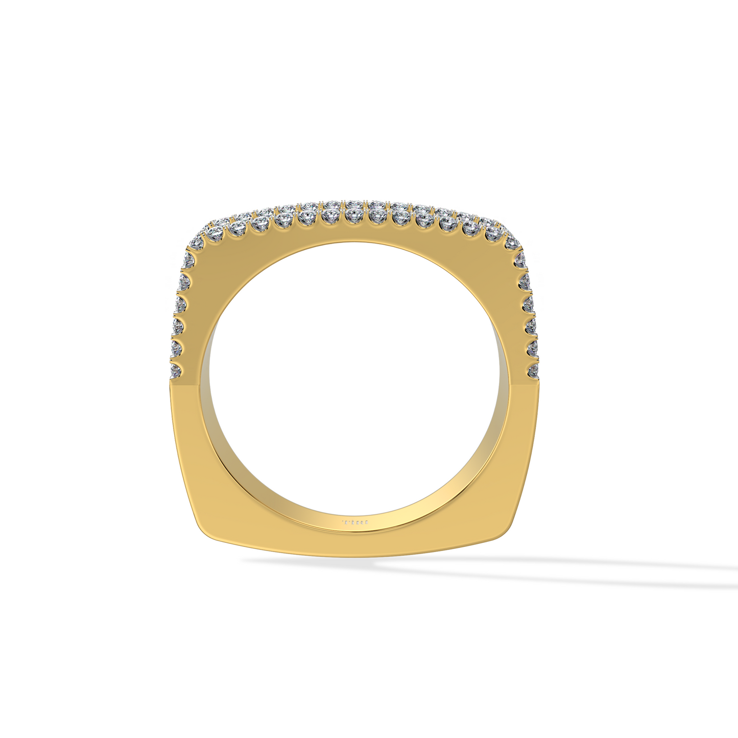 2.3 TW Emerald Diamond Ring