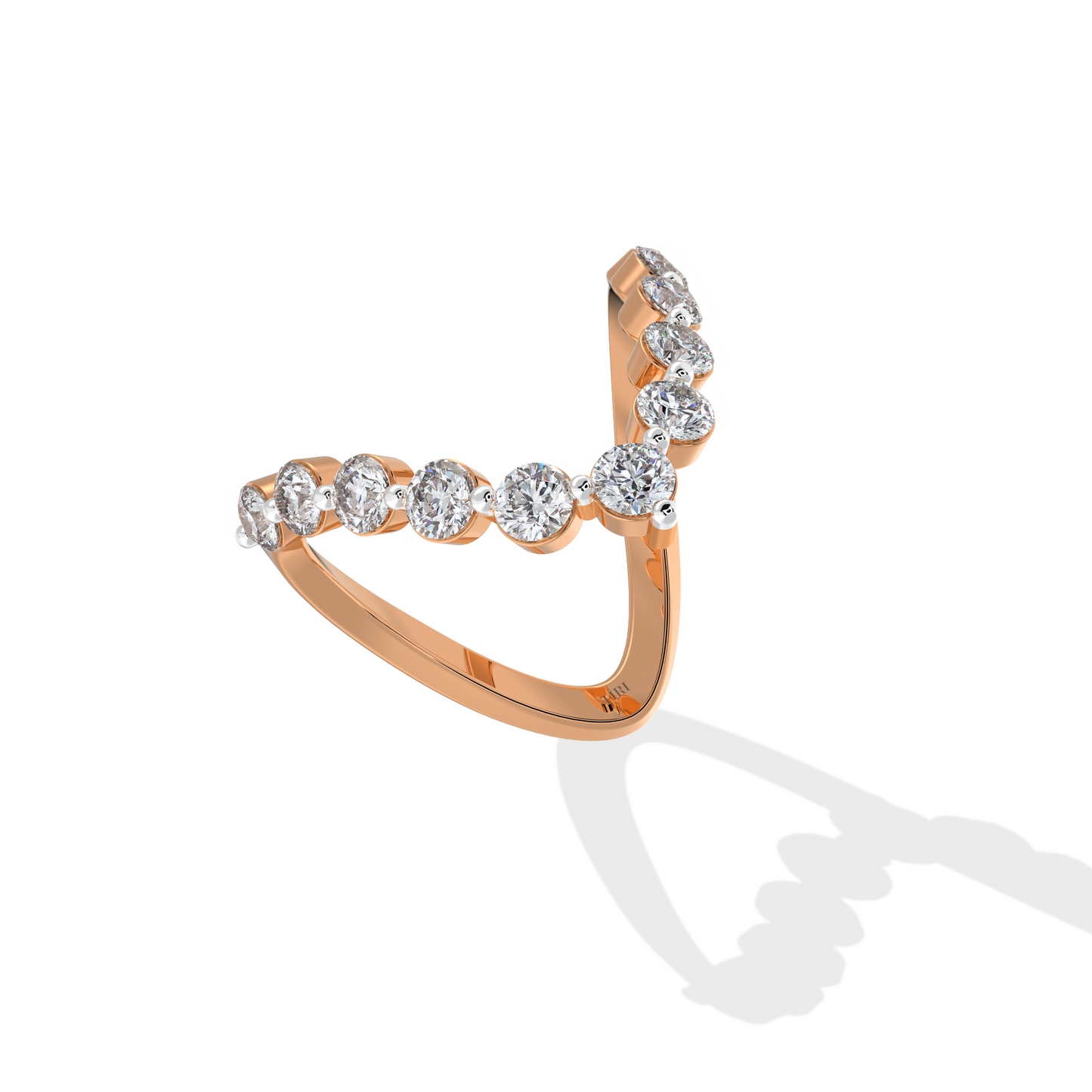 0.55 TW Round Diamond Ring