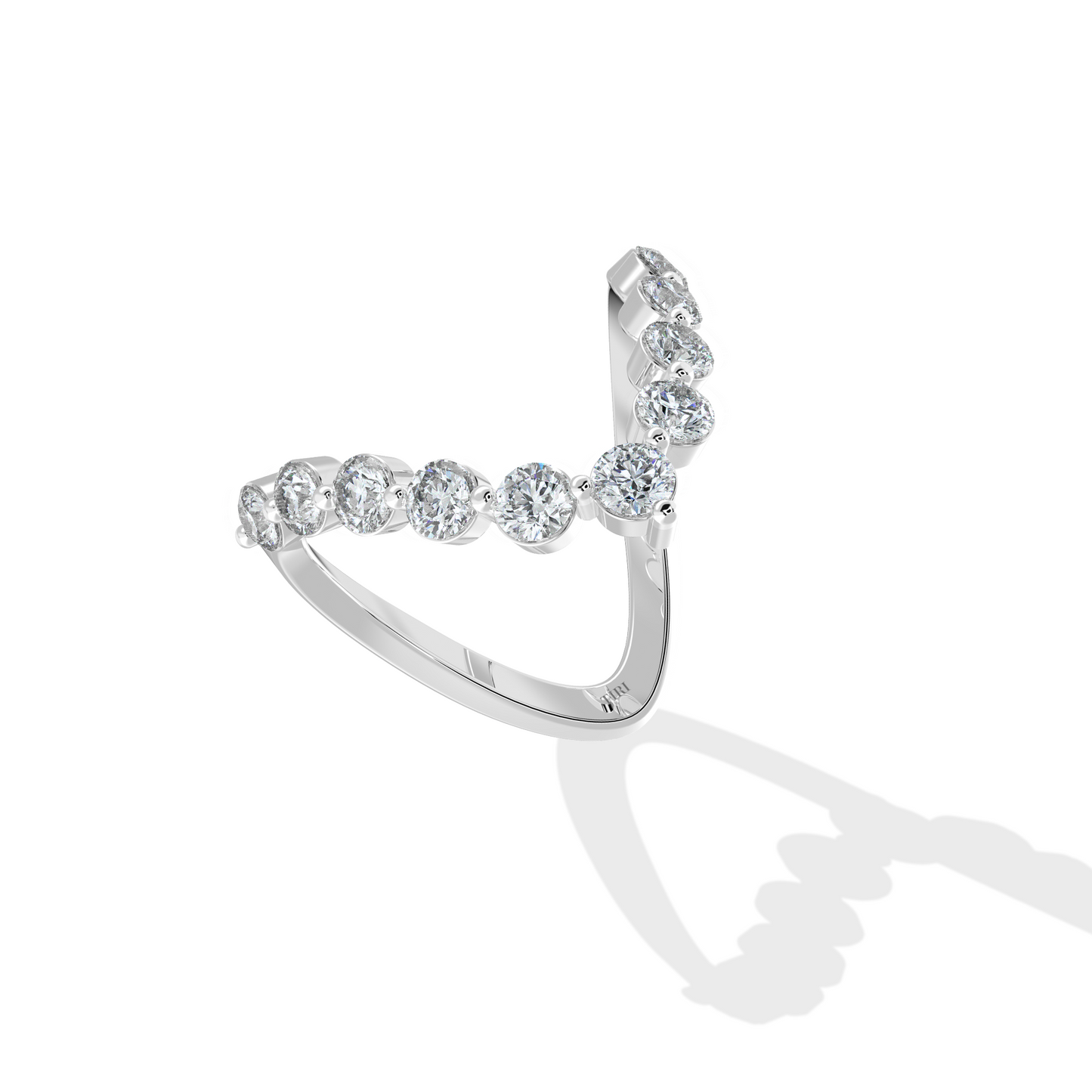 0.55 TW Round Diamond Ring