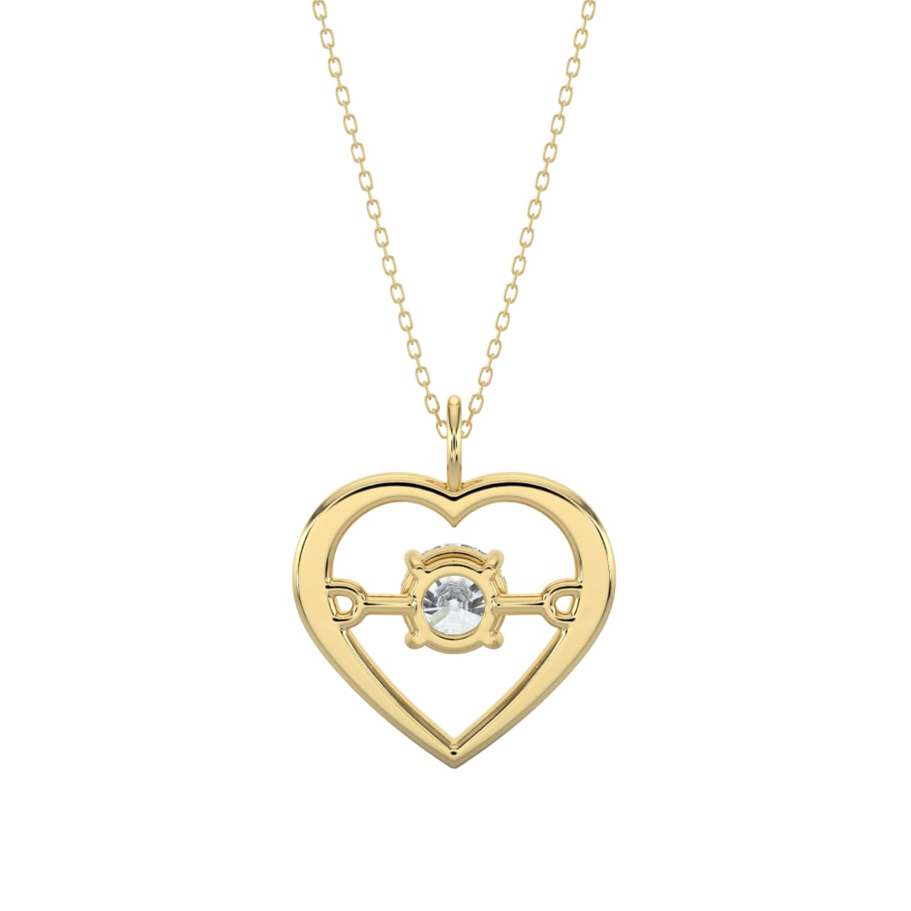 0.32 TW Diamond Pendant