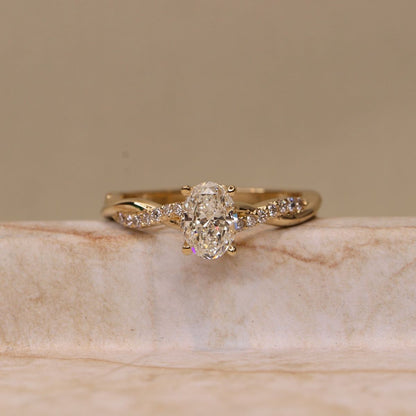 Tiri 1.45 TW diamond ring with a sparkling diamond centerpiece and elegant band, showcasing fine jewelry craftsmanship.