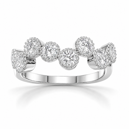 Tiri 0.90 TW diamond ring featuring a sparkling solitaire diamond set in a sleek band.