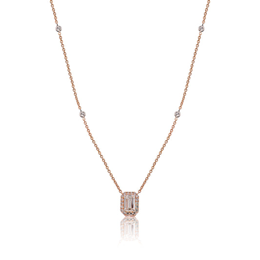 1.48 TW 1.01 CTS Diamond Pendant