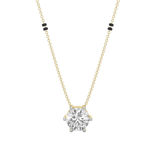 1.00 TW Diamond Mangalsutra