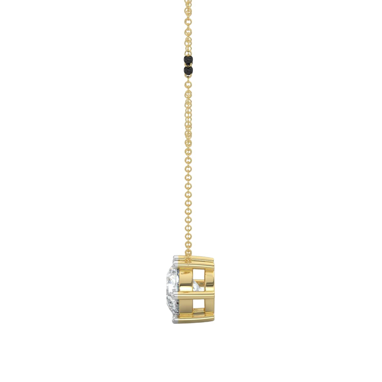 1.00 TW Diamond Mangalsutra