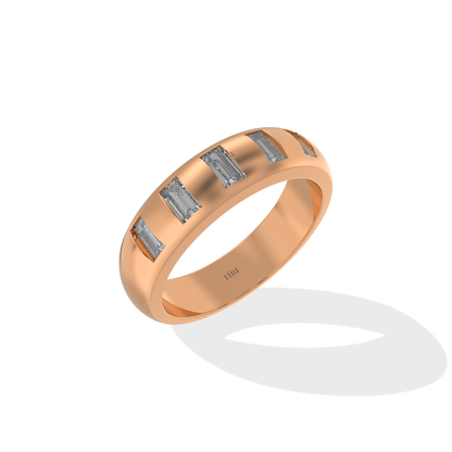 Élan Baguette Diamond Ring