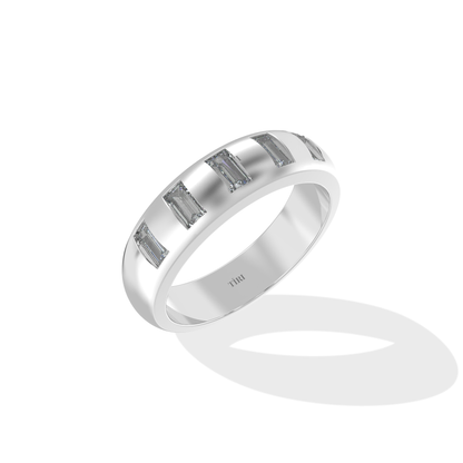 Élan Baguette Diamond Ring