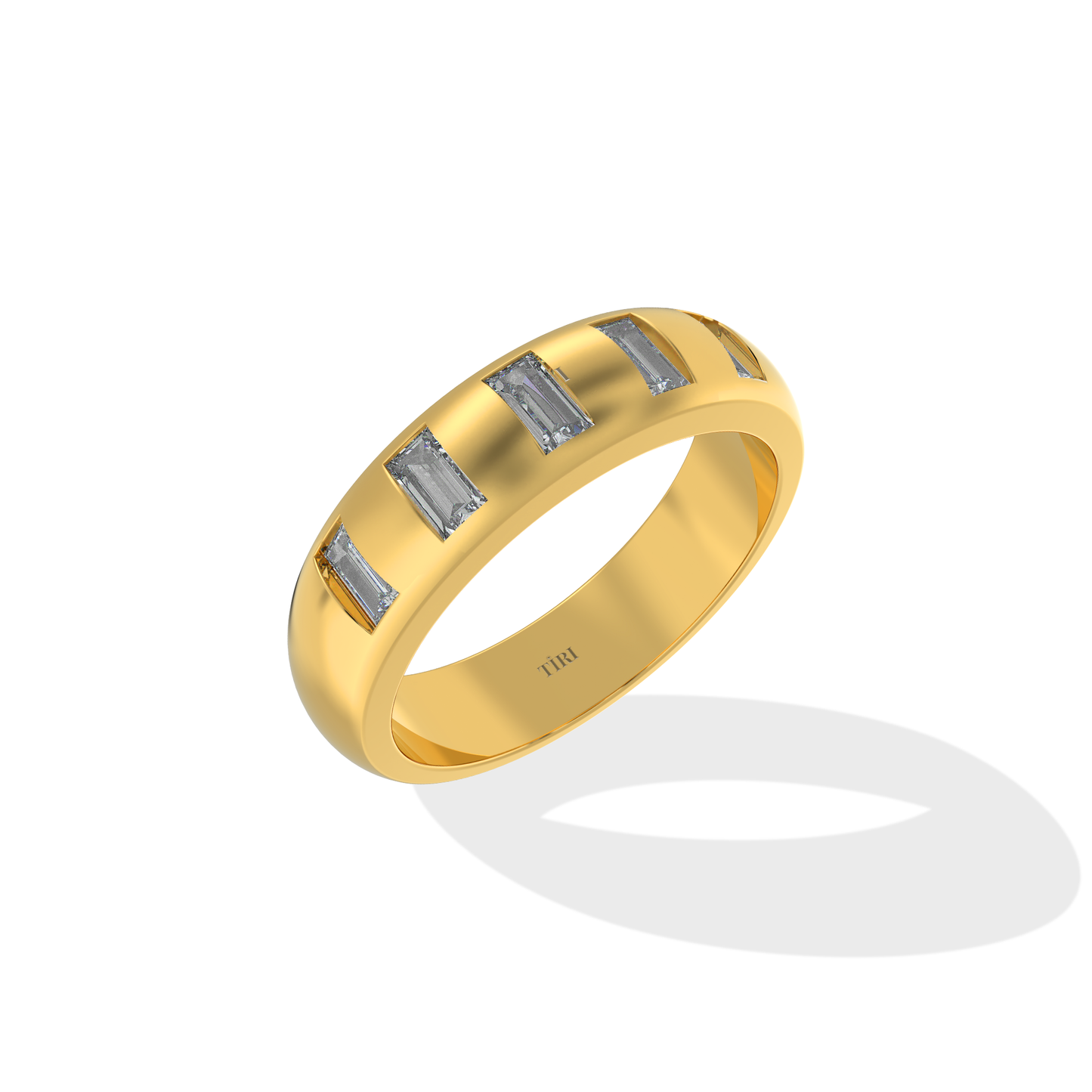 Élan Baguette Diamond Ring