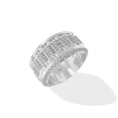 Elegant 4.80 TW diamond ring by Tiri featuring a sparkling solitaire design on a polished band.