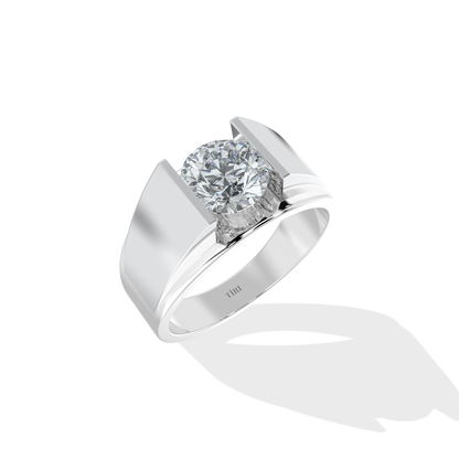 Elegant 2.00 TW diamond ring by Tiri featuring a sparkling band with brilliant cut diamonds and a sleek design.
