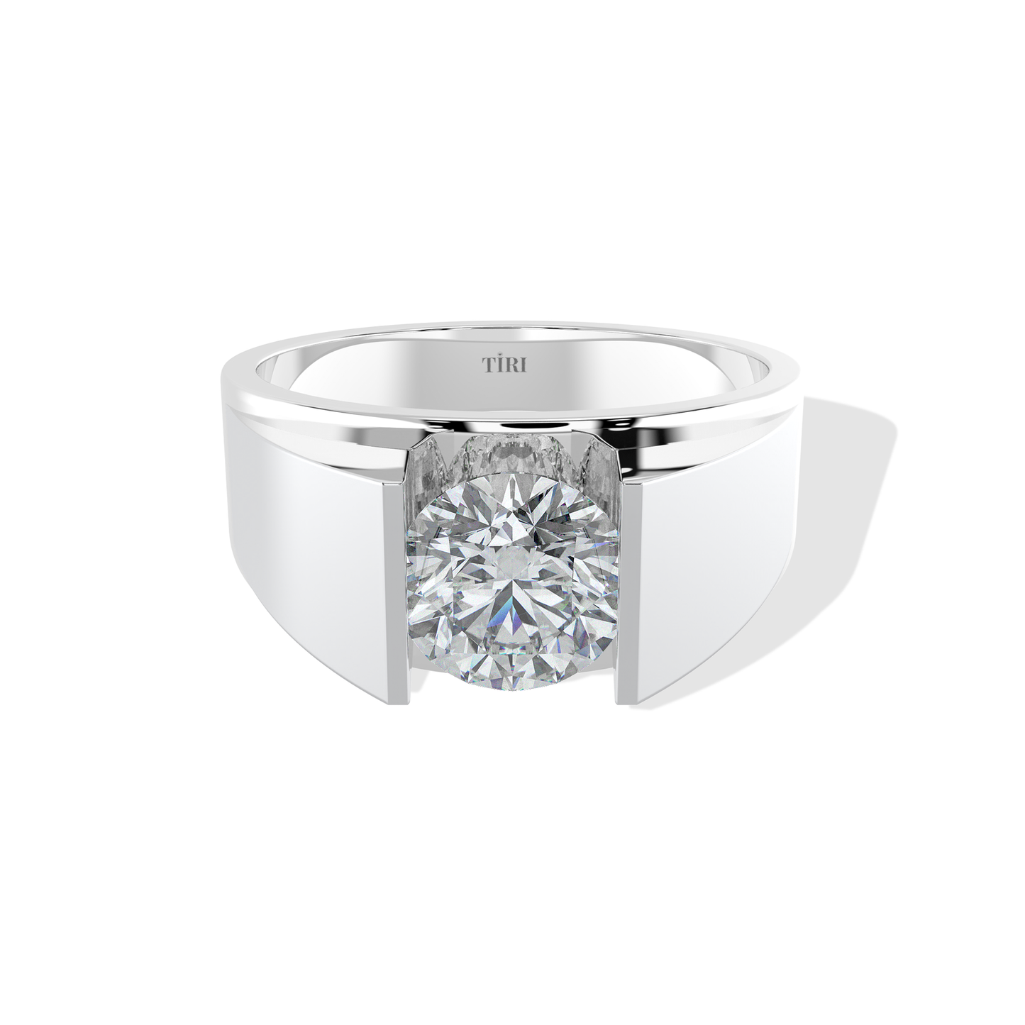 Tiri 2.00 TW diamond ring featuring a sparkling diamond centerpiece set in a sleek band.