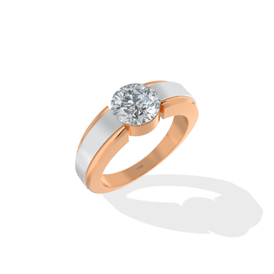 Tiri 3.00 TW diamond ring with a sleek band and sparkling diamonds, showcasing fine jewelry craftsmanship.