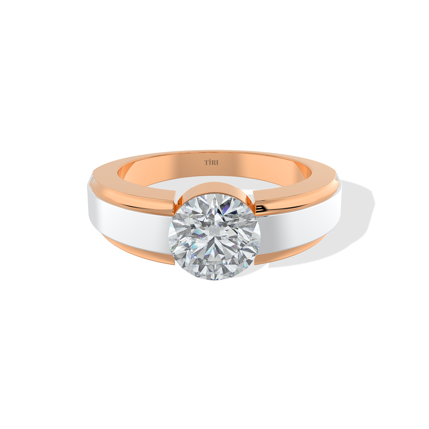 Tiri 3.00 TW diamond ring featuring a sparkling diamond centerpiece and elegant band for sophisticated jewelry style.