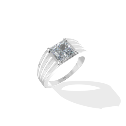 Elegant Tiri 2.00 TW diamond ring with a sleek band and sparkling diamonds, showcasing fine jewelry craftsmanship.