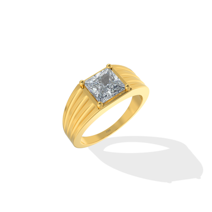 Tiri 2.00 TW diamond ring with a sleek band and sparkling diamonds, showcasing elegant jewelry design.