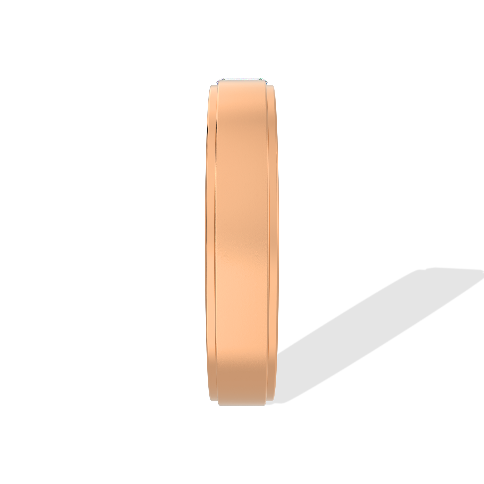 Elegant 1.00 TW diamond ring by Tiri featuring a sparkling round-cut diamond set in a sleek band.